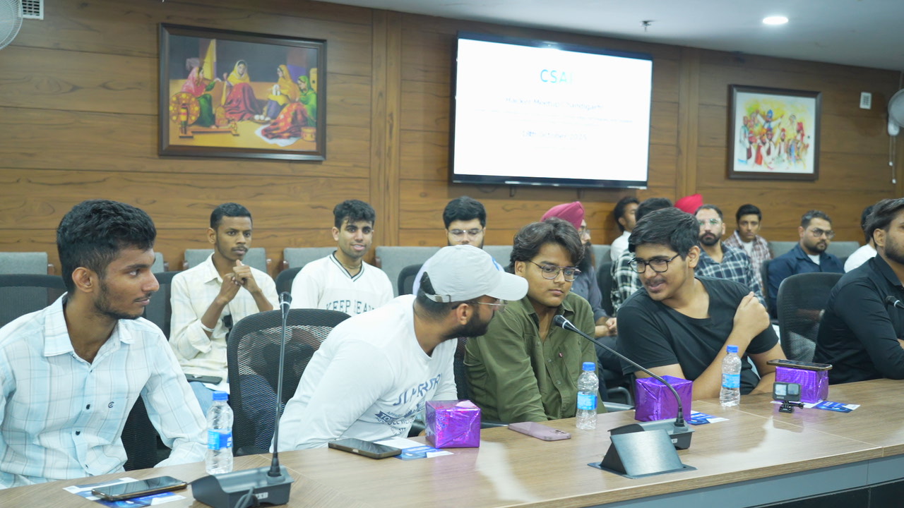 Audience participation at Chandigarh cybersecurity meetup